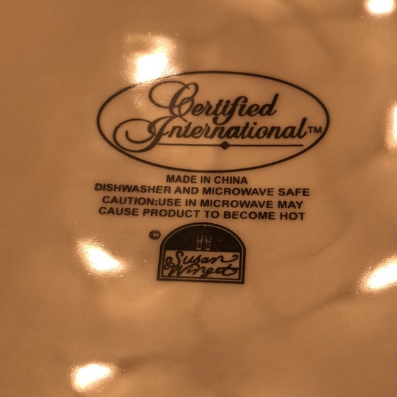 Certified International ~ Avignon Morning ~ Susan Winget ~ Coupe Soup Bowl - Picture 3 of 4